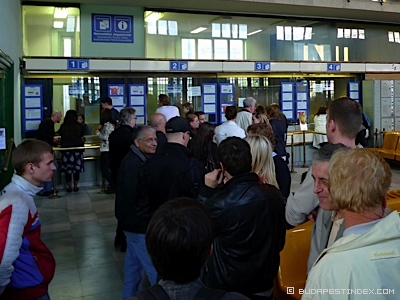 Budapest. Nyugati Station