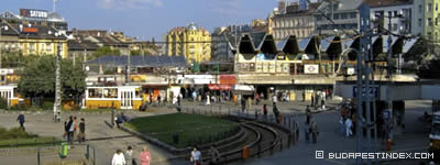 Budapest. Near Moszkva tér