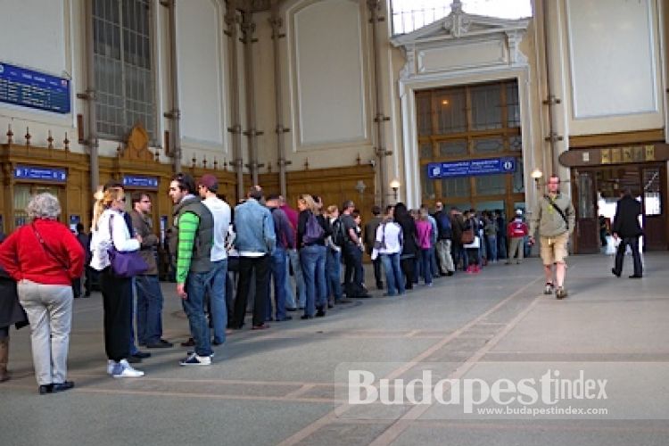 Budapest. Nyugati Station