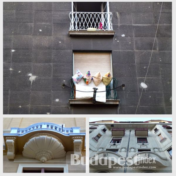 Budapest balconies